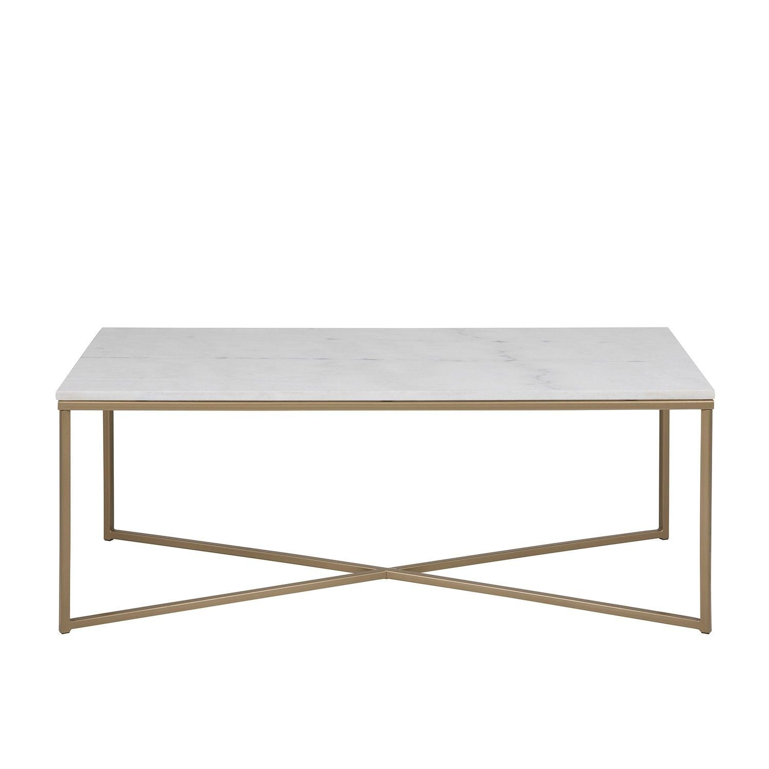 Mesa centro COMCRUZ de mármol y hierro a medida – mesa de centro a medida madera | Look Vintage