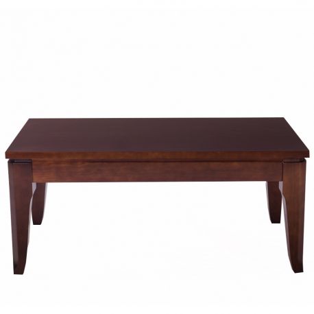 Mesa Centro LOIRA detalle – mesa de centro a medida madera | Look Vintage