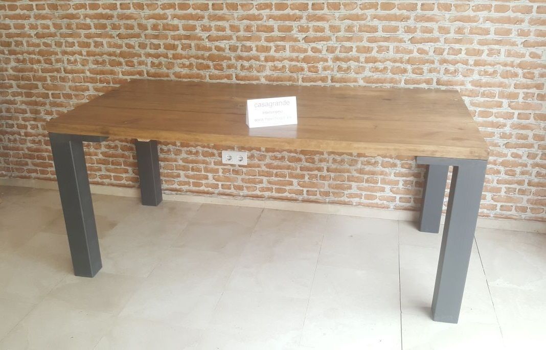 Mesa comedor PALIO vista 8 – mesa de comedor a medida madera | Look Vintage