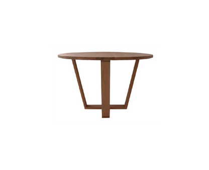 Mesa LURIA de comedor redonda LURIA en madera de roble a medida