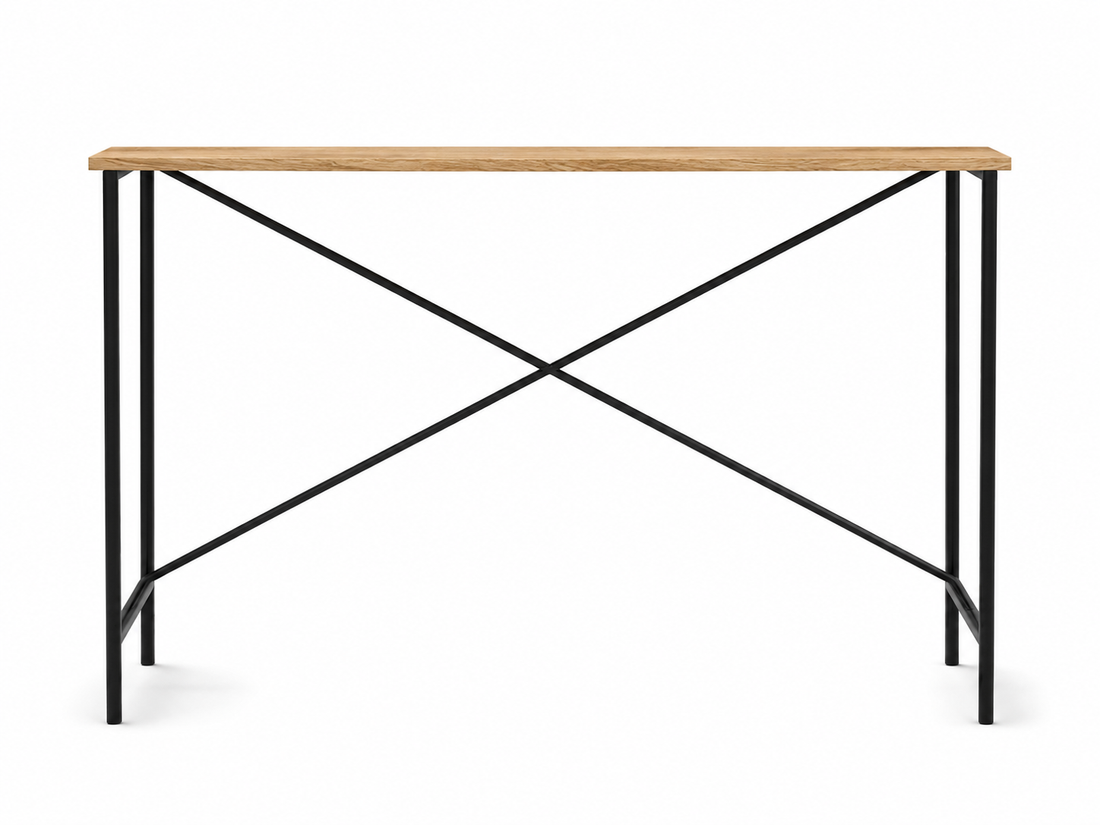 Consola NEPHO tapa madera