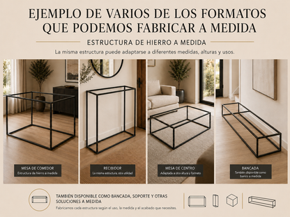 Estructura CONCEP de hierro a medida - Look Vintage
