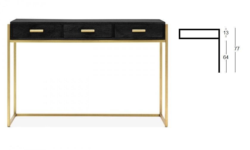 Consola FLAY acabado – consola recibidor a medida personalizado | Look Vintage