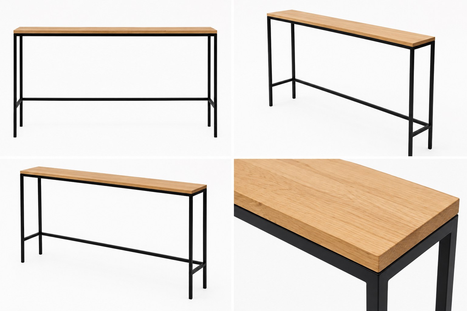 Consola TAGE tapa madera