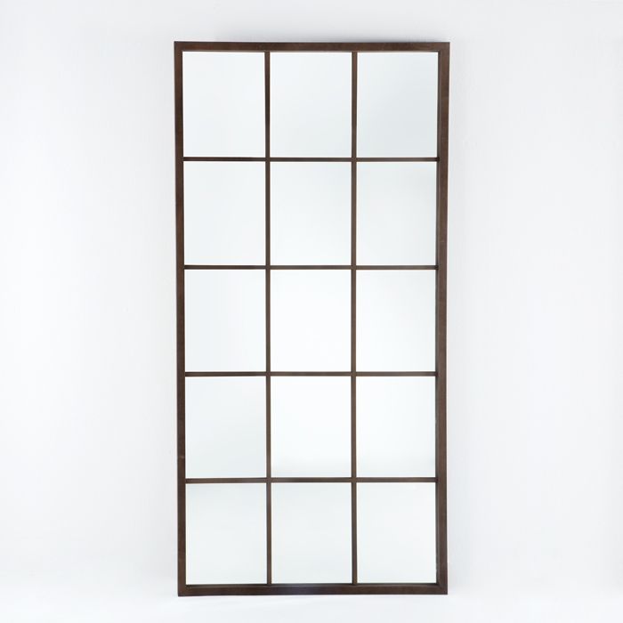 Espejo Marco HIERRO CUARTERONES – espejo de madera a medida | Look Vintage