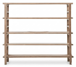 Estantería NATUR 200 – librería a medida madera | Look Vintage