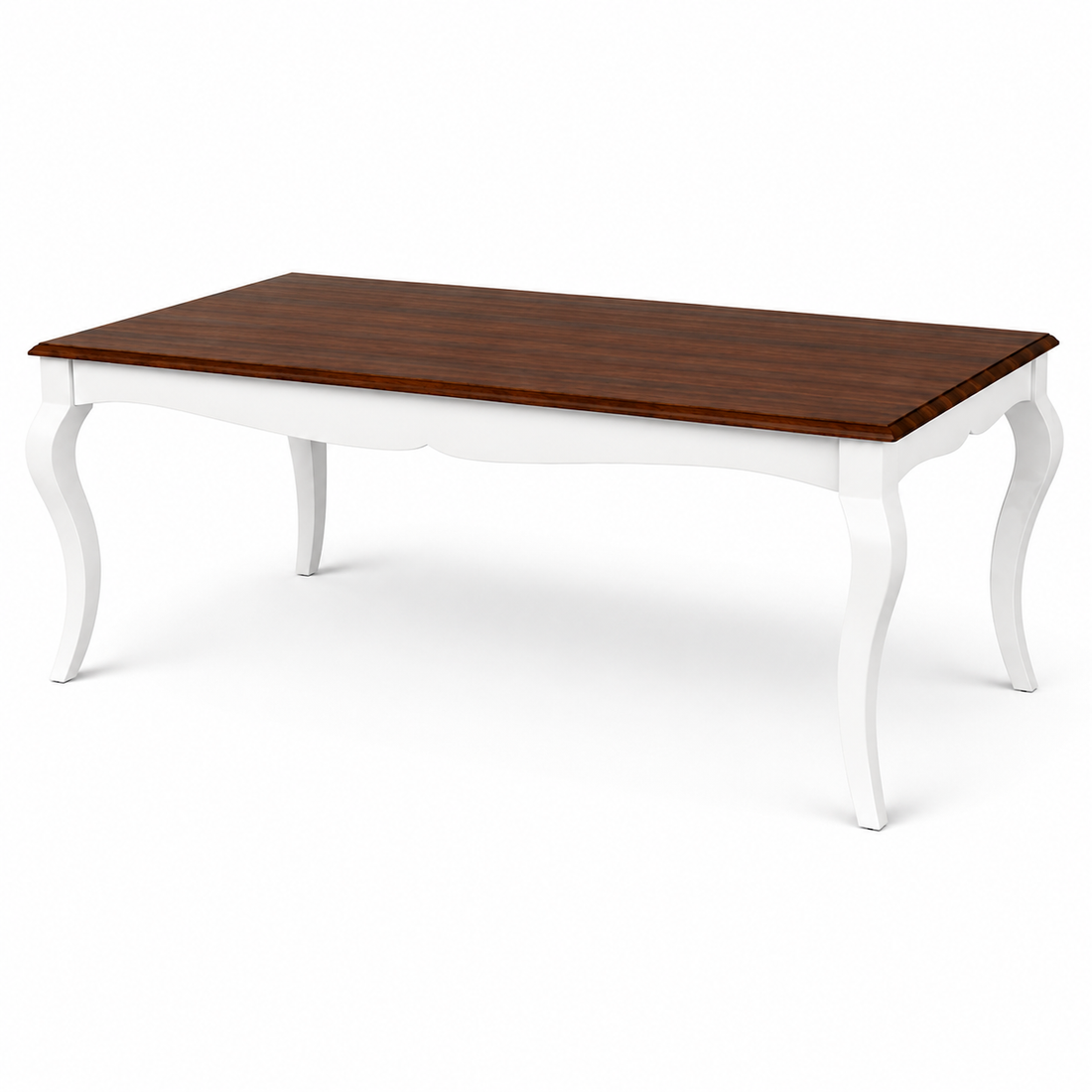 Mesa HENRY de comedor clásica – Pino con patas isabelinas a medida – mesa de comedor a medida madera | Look Vintage