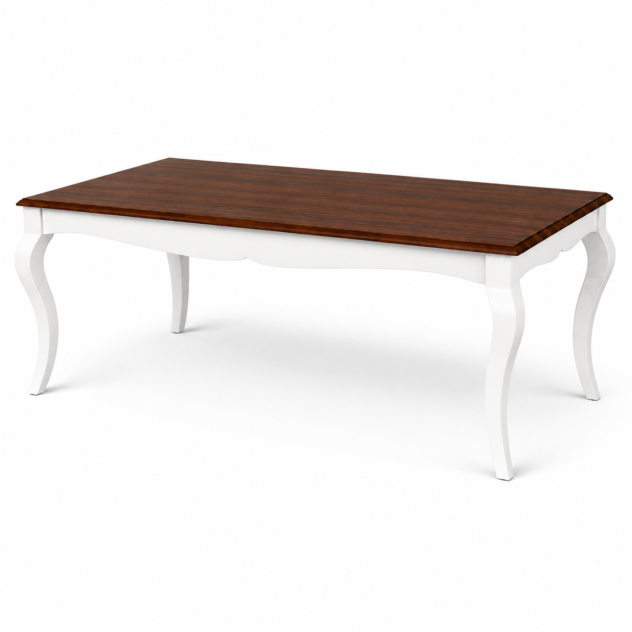 Mesa HENRY de comedor clásica – Pino con patas isabelinas a medida – mesa de comedor a medida madera | Look Vintage