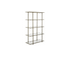 Librería AUREX 200 de hierro y cristal a medida
