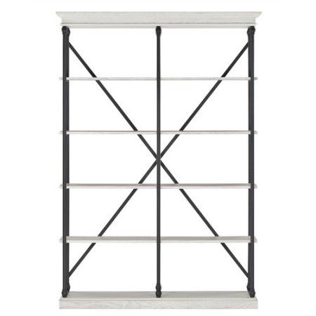 Libreria Tres Bastidores CORNIZA acabado – librería a medida madera personalizado | Look Vintage