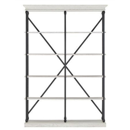 Libreria Tres Bastidores CORNIZA acabado – librería a medida madera personalizado | Look Vintage