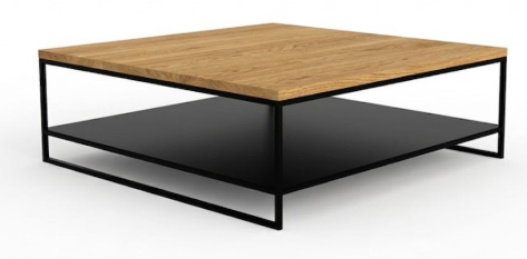 Mesa ANGELA roble – mesa de centro a medida madera | Look Vintage