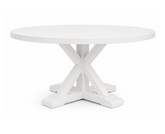 Mesa ARDENA de comedor redonda en madera de roble a medida