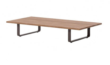 Mesa centro AMBI de roble y hierro a medida – mesa de centro a medida madera | Look Vintage