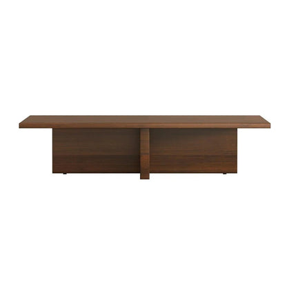 Mesa centro BALDI de roble vista 4 – mesa de centro a medida madera | Look Vintage