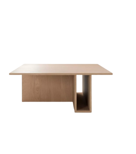 Mesa centro FIFI de roble vista 4 – mesa de centro a medida madera | Look Vintage