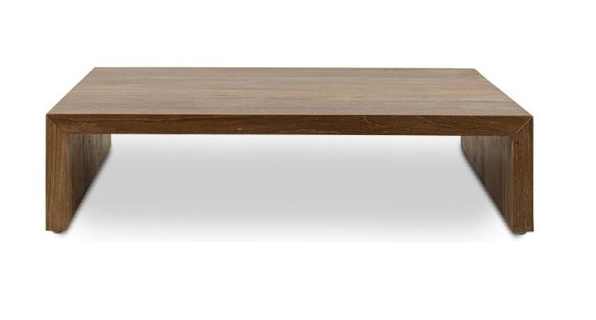 Mesa centro KALKU de chapa roble – mesa de centro a medida madera | Look Vintage