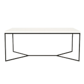 Mesa centro SPIDER de chapa roble y hierro acabado – mesa de centro a medida madera personalizado | Look Vintage