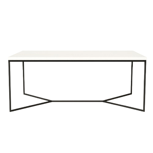 Mesa centro SPIDER de chapa roble y hierro acabado – mesa de centro a medida madera personalizado | Look Vintage