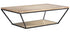 Mesa centro VALLE de chapa roble y hierro – mesa de centro a medida madera | Look Vintage
