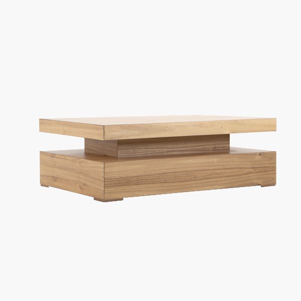 MESA CENTRO XÓDAR vista 4 – mesa de centro a medida madera | Look Vintage