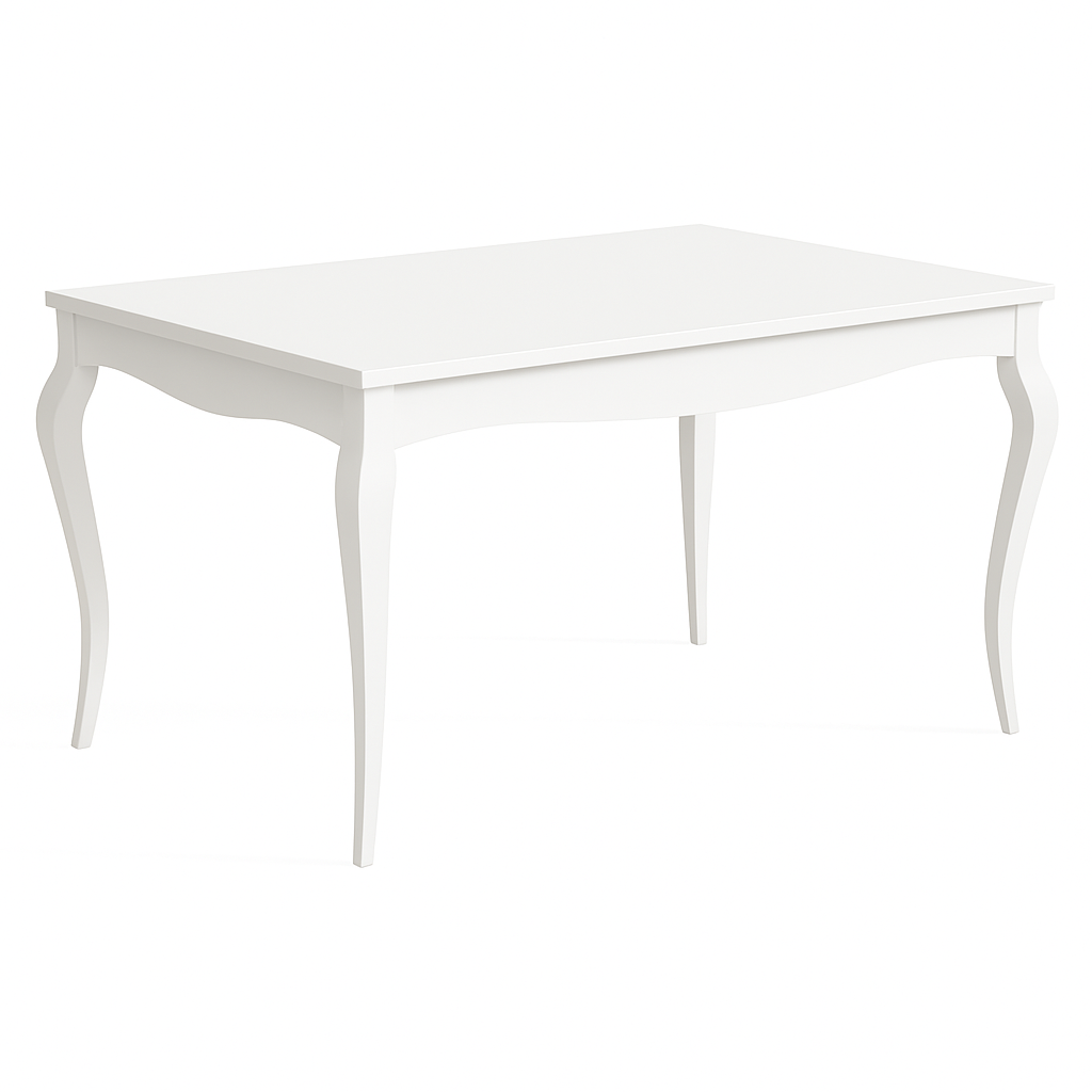 Mesa CIVITAS de comedor clásica – Pino con patas isabelinas a medida vista 4 – mesa de comedor a medida madera | Look Vintage