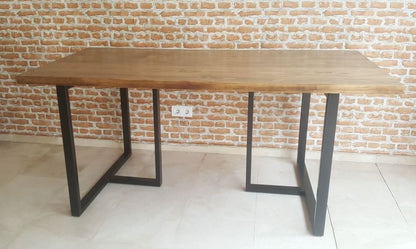 Mesa comedor ALMUDENA vista 5 – mesa de comedor a medida madera | Look Vintage