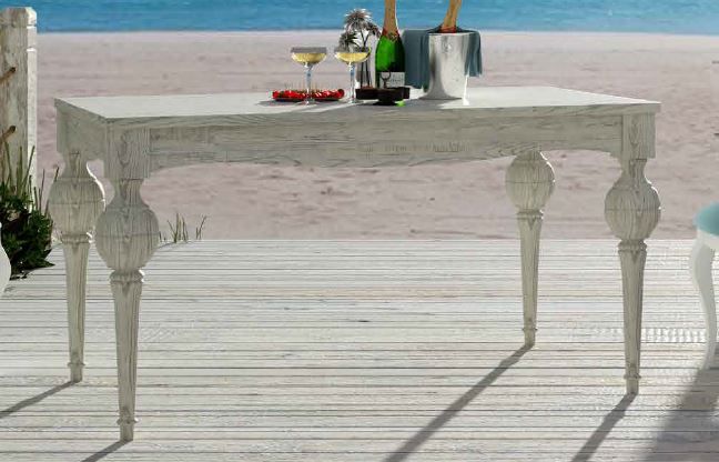 Mesa Comedor CATERINA acabado – mesa de comedor a medida madera personalizado | Look Vintage