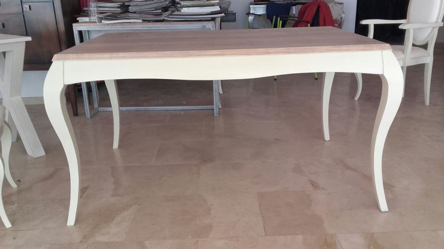 Mesa comedor Francesa vista 7 – mesa de comedor a medida madera | Look Vintage
