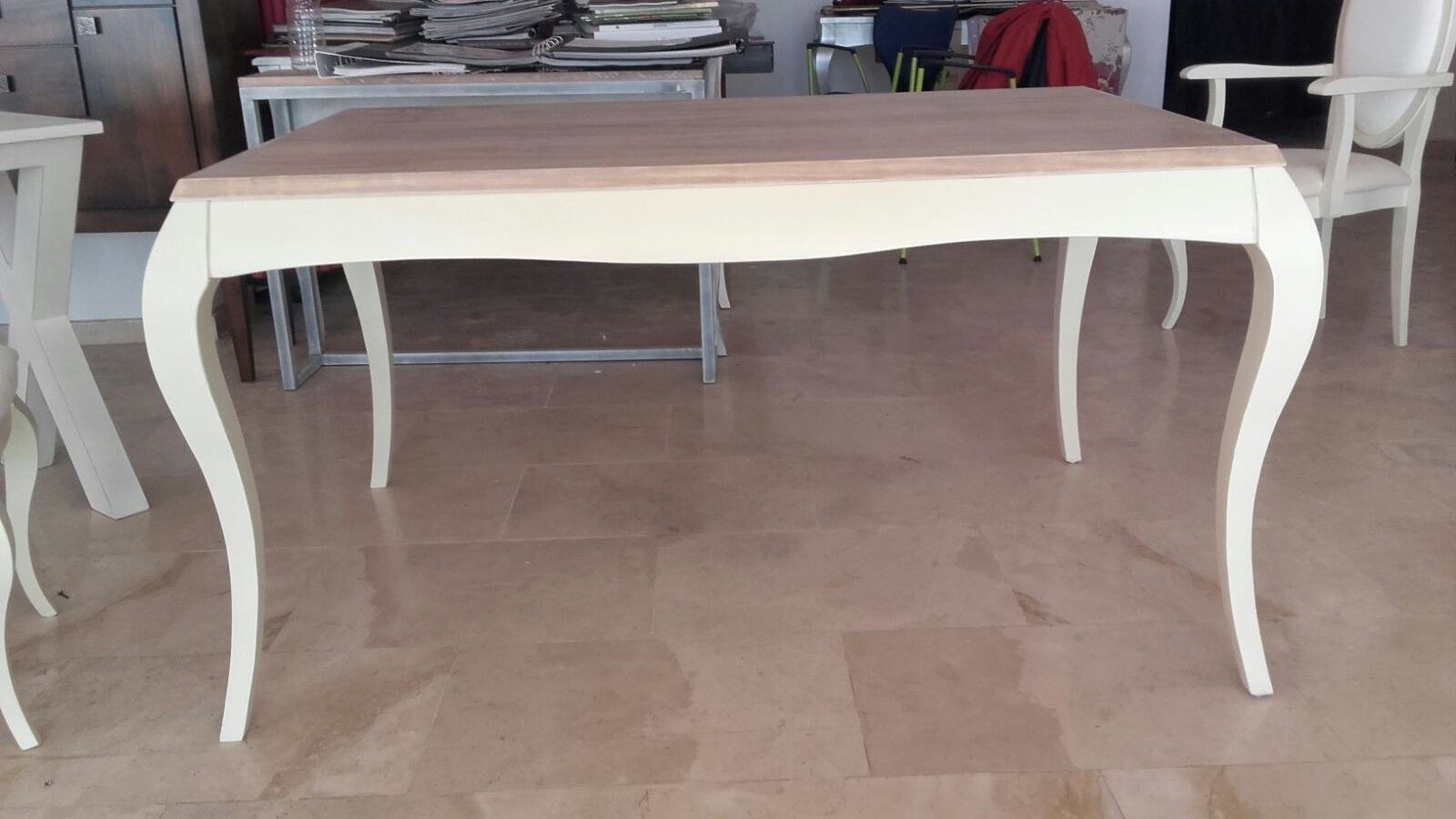 Mesa comedor Francesa vista 7 – mesa de comedor a medida madera | Look Vintage