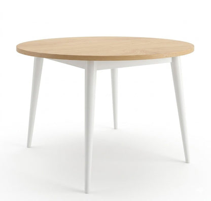 Mesa Comedor GUROS pata redonda – mesa de comedor a medida madera | Look Vintage
