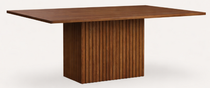 Mesa comedor LURA acabado – mesa de comedor a medida madera personalizado | Look Vintage