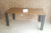 Mesa comedor PALIO vista 8 – mesa de comedor a medida madera | Look Vintage
