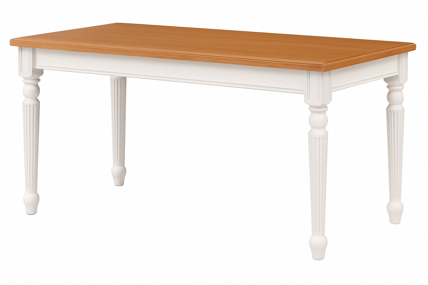 Mesa comedor PROVENZAL vista 4 – mesa de comedor a medida madera | Look Vintage