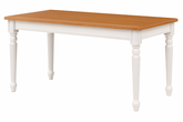 Mesa comedor PROVENZAL vista 4 – mesa de comedor a medida madera | Look Vintage