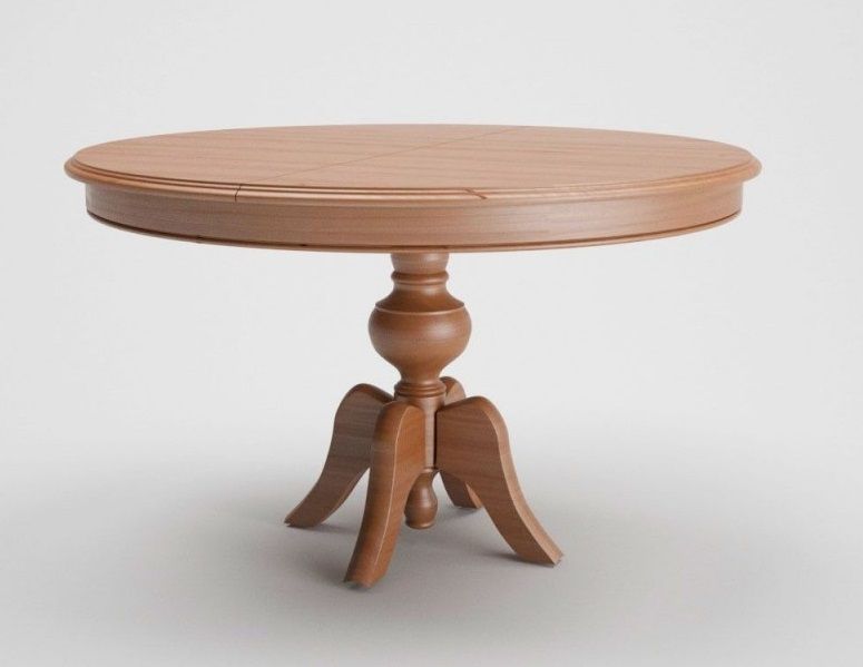 Mesa comedor redonda ARO vista 6 – mesa de comedor a medida madera | Look Vintage
