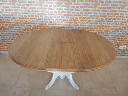 Mesa comedor redonda ARO vista 11 – mesa de comedor a medida madera | Look Vintage