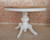 Mesa comedor redonda ARO vista 10 – mesa de comedor a medida madera | Look Vintage