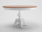 Mesa comedor redonda ARO vista 7 – mesa de comedor a medida madera | Look Vintage