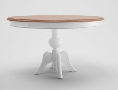 Mesa comedor redonda ARO vista 7 – mesa de comedor a medida madera | Look Vintage