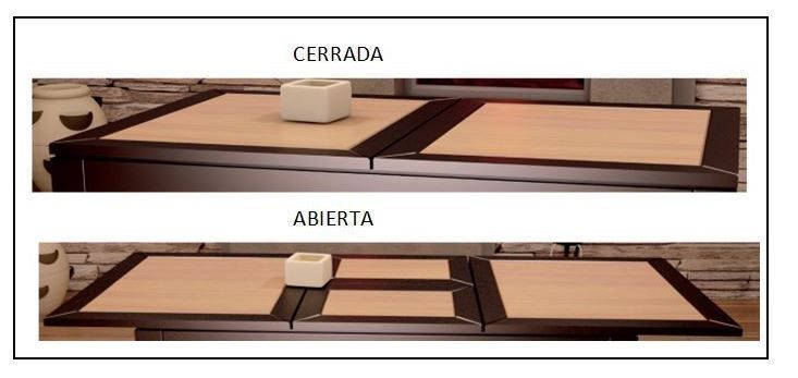 Mesa comedor Sorrento acabado – mesa de comedor a medida madera personalizado | Look Vintage