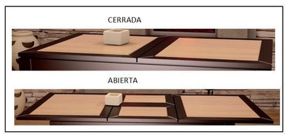Mesa comedor Sorrento acabado – mesa de comedor a medida madera personalizado | Look Vintage