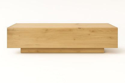 Mesa de centro CUBO 426 – Diseño cúbico de madera – mesa de centro a medida madera | Look Vintage
