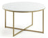 Mesa de centro REDON de mármol – mesa de centro a medida madera | Look Vintage