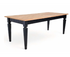 Mesa de comedor AIRUT de madera de pino con palillería fija o extensible