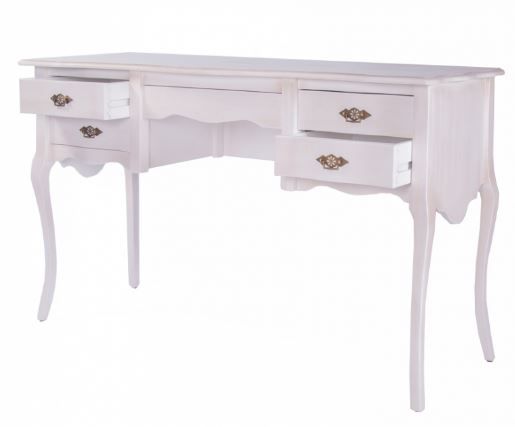 Mesa escritorio PRIMAVERA 140CM acabado – escritorio de madera a medida personalizado | Look Vintage