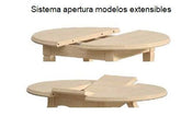 Mesa HARIA vista 4 – mesa de comedor a medida madera | Look Vintage