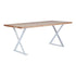 Mesa PARÍS de comedor industrial – Chapa de roble y hierro a medida – mesa de comedor a medida madera | Look Vintage