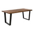 Mesa ROSAL de Comedor Industrial – Chapa de Roble y Hierro a Medida – mesa de comedor a medida madera | Look Vintage
