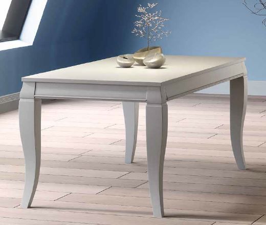 Mesa SANTANDER de comedor clásica – Pino con patas isabelinas a medida vista 6 – mesa de comedor a medida madera | Look Vinta